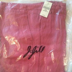 NWT J. Jill Linen capri, 20W